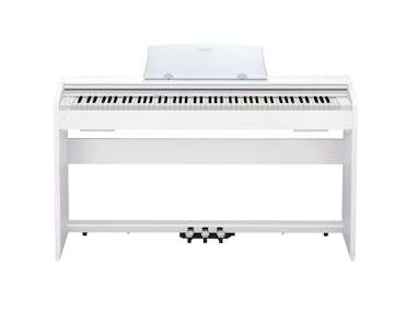 B Stock : Casio Privia PX-770WE Small Home Digital Piano in Satin White