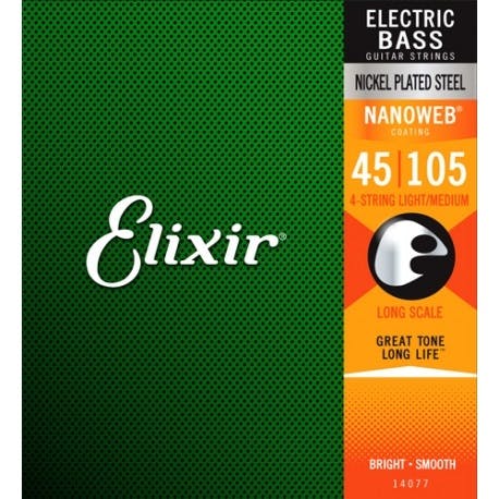 Elixir 45 105 Bass Strings Andertons Music Co