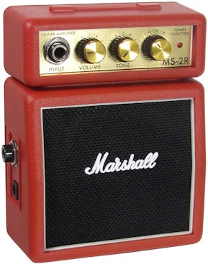 Marshall MS-2 Micro Stack in Red