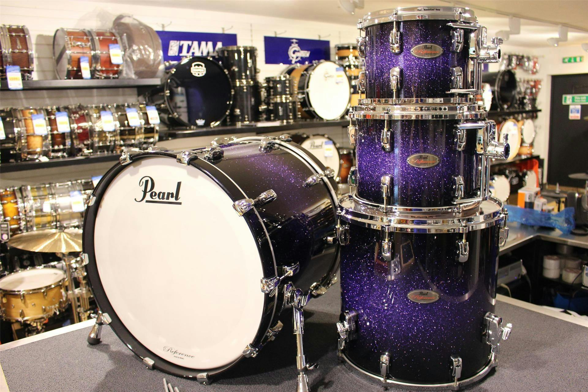 Pearl Reference Shell Pack 20x16,14x14,12x9,10x8 in Purple Craze -  Andertons Music Co.