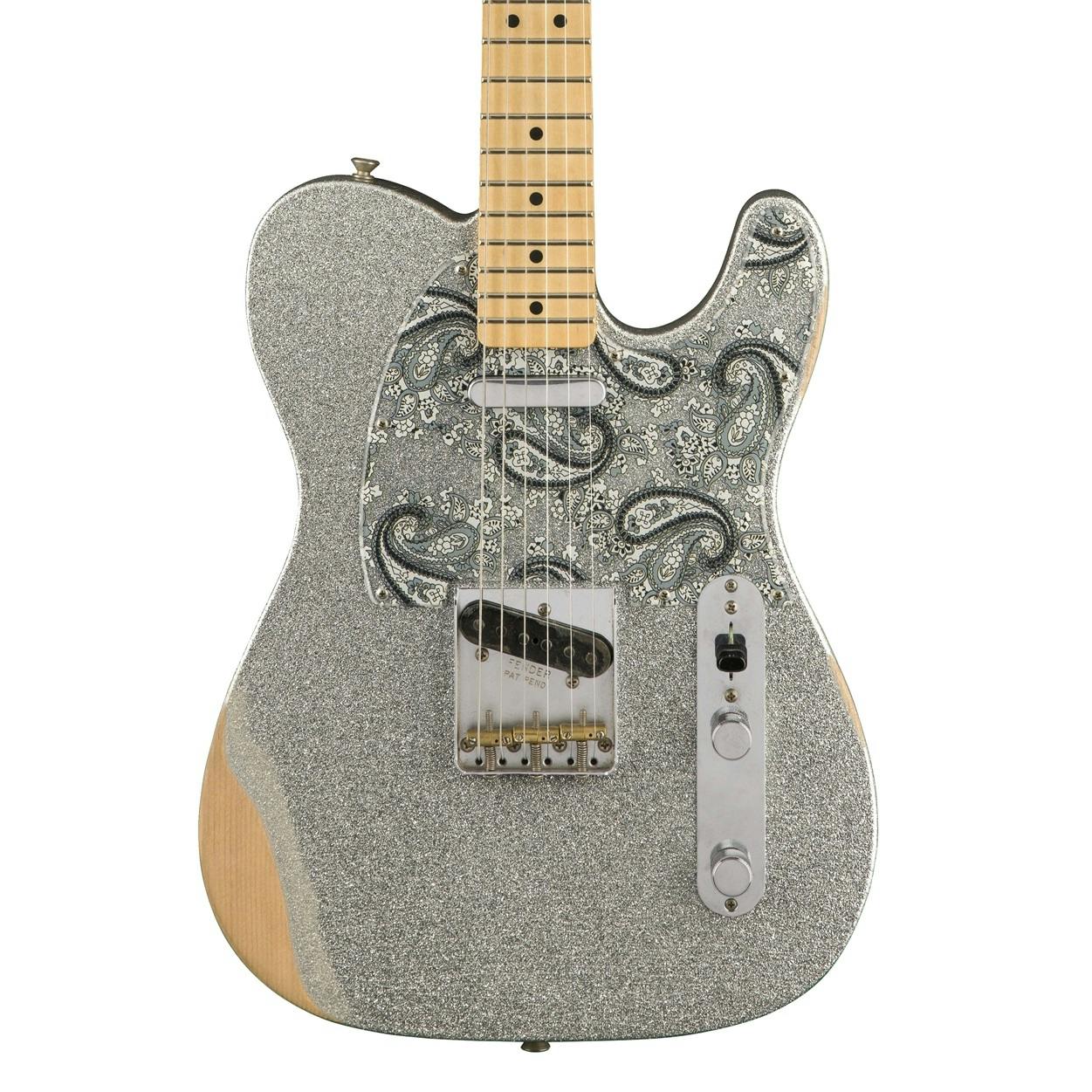 Fender Brad Paisley Signature Road Worn Telecaster in Silver