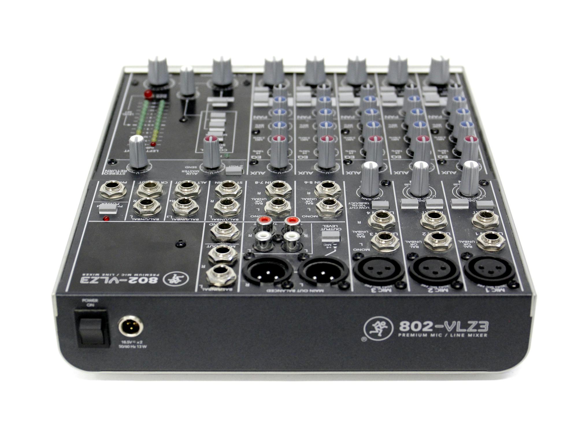Second Hand Mackie 802-VLZ3 8 Channel Mixer - Andertons Music Co.