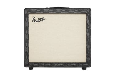 Supro Royale 1x12 Cabinet in Black Scandia