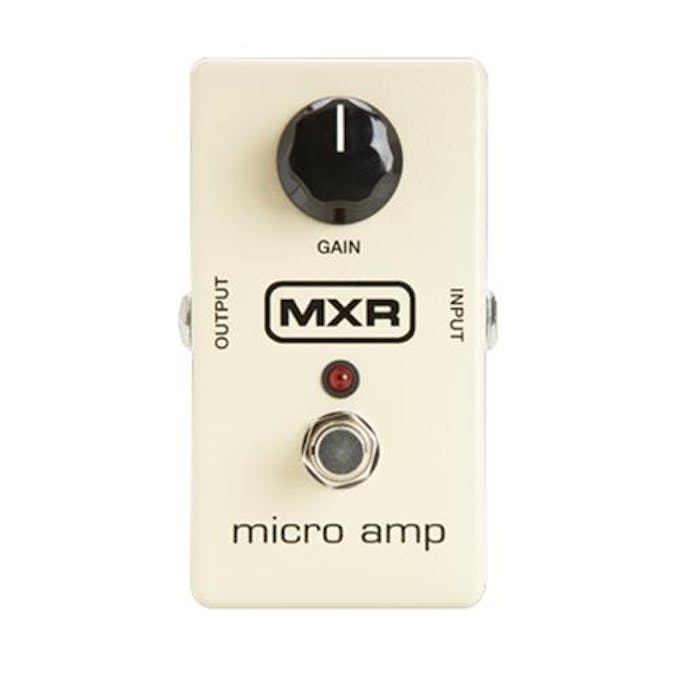 Geen methaan beproeving MXR Micro Amp Gain Boost Pedal M-133 - Andertons Music Co.