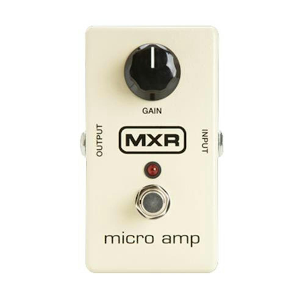 pasta Correo Racionalización MXR Micro Amp Gain Boost Pedal M-133 - Andertons Music Co.