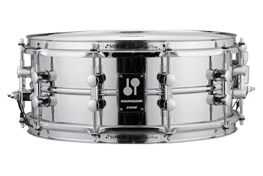 SONOR Kompressor Snare Drum 14" x 5.75", Steel, Chrome