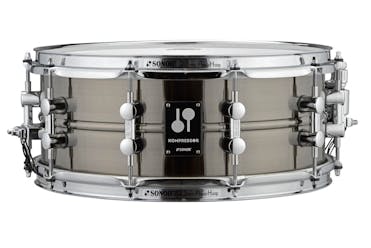 SONOR Kompressor Snare Drum 14" x 5.75", Brass, Black Nickel Plated