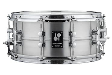 SONOR Kompressor Snare Drum 14" x 6.5", Aluminium, Polished