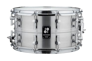 SONOR Kompressor Snare Drum 14" x 08", Aluminium, Polished