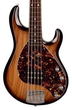 Music Man StingRay Special 5 Bass Guitar in Burnt Ends