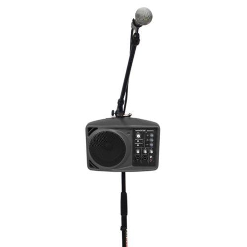 Peavey PVI2XLR Microphone New Mackie SRM150 Powered Active PA Monitor Speaker 