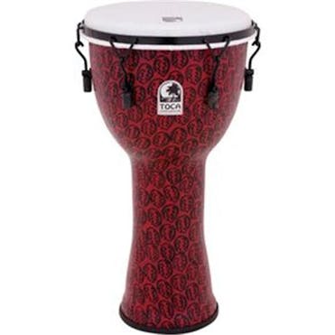 Toca 10" Freestyle II Djembe in Red Mask