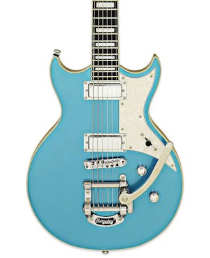 Aria 212-MK2 Bowery Electric Guitar in Phantom Blue