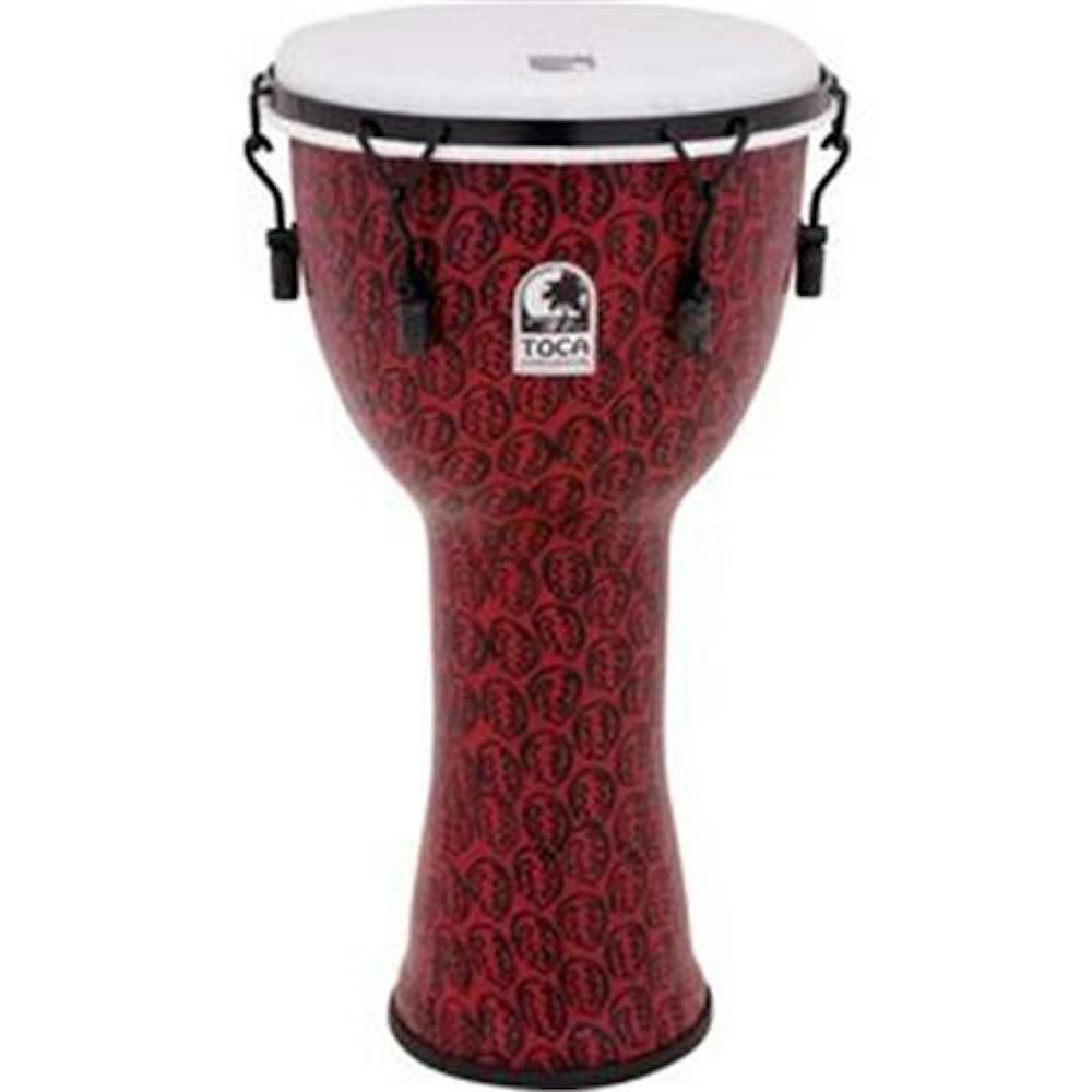 Toca 12" Freestyle II Djembe in Red Mask Synergy Series
