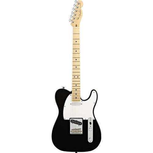 Fender American Standard Tele in Black, Maple Fretboard