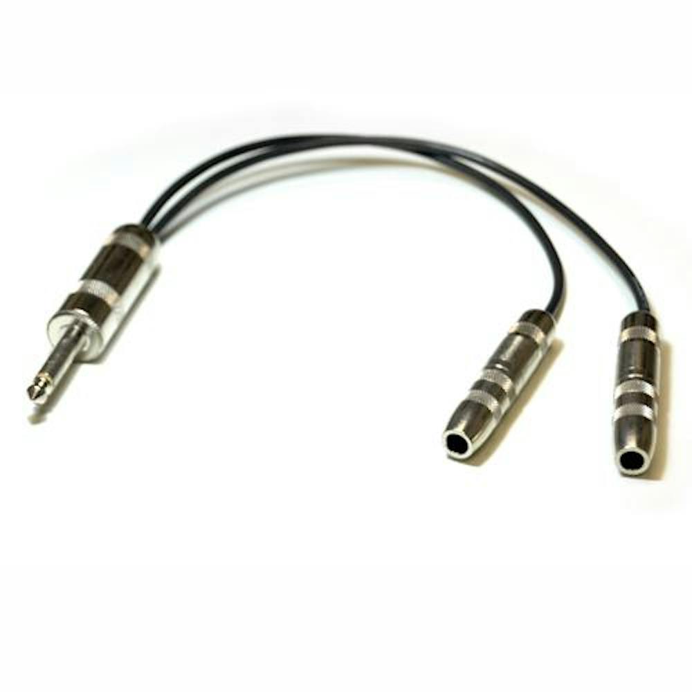 Whirlwind YM2F Male Jack to 2x Female Jack Socket cable