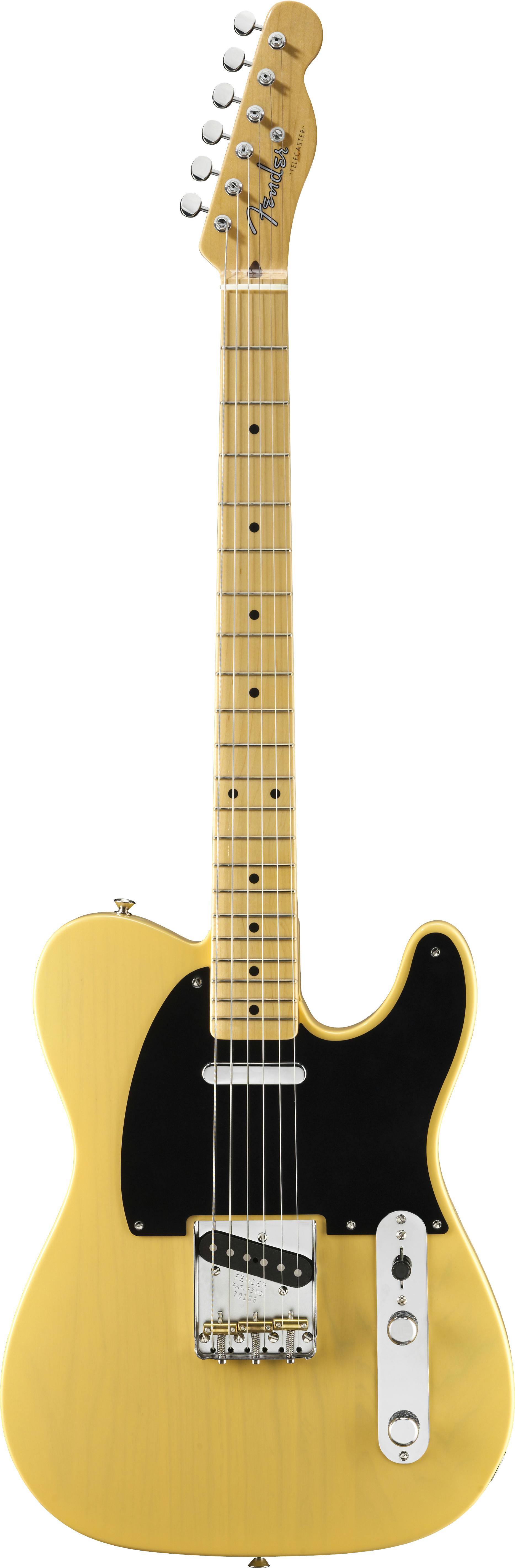 Fender American Vintage '52 Maple Tele in Butterscotch Blonde 