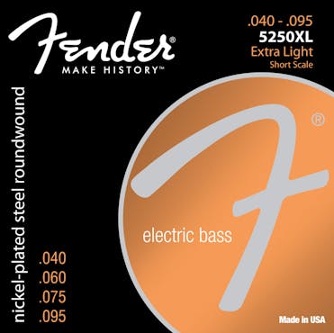 Fender Short Scale Bass Strings Extra Light 40-95 5250XL