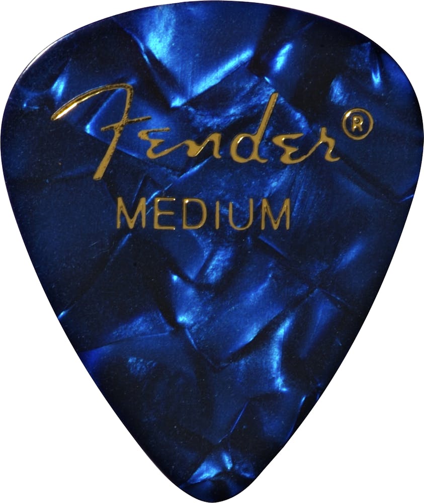 Fender Medium Blue Moto Picks Pack of 12