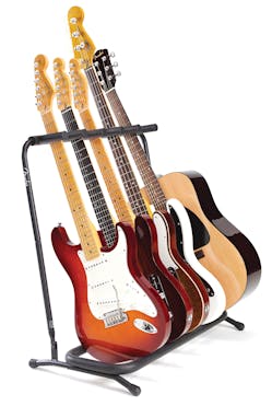 Fender Folding Stand for 5 Guitars / Basses