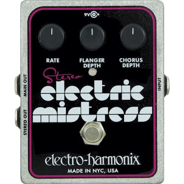 Electro Harmonix Stereo Electric Mistress Flanger Pedal