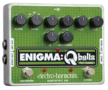 Electro Harmonix Enigma Q Balls Bass Filter Pedal