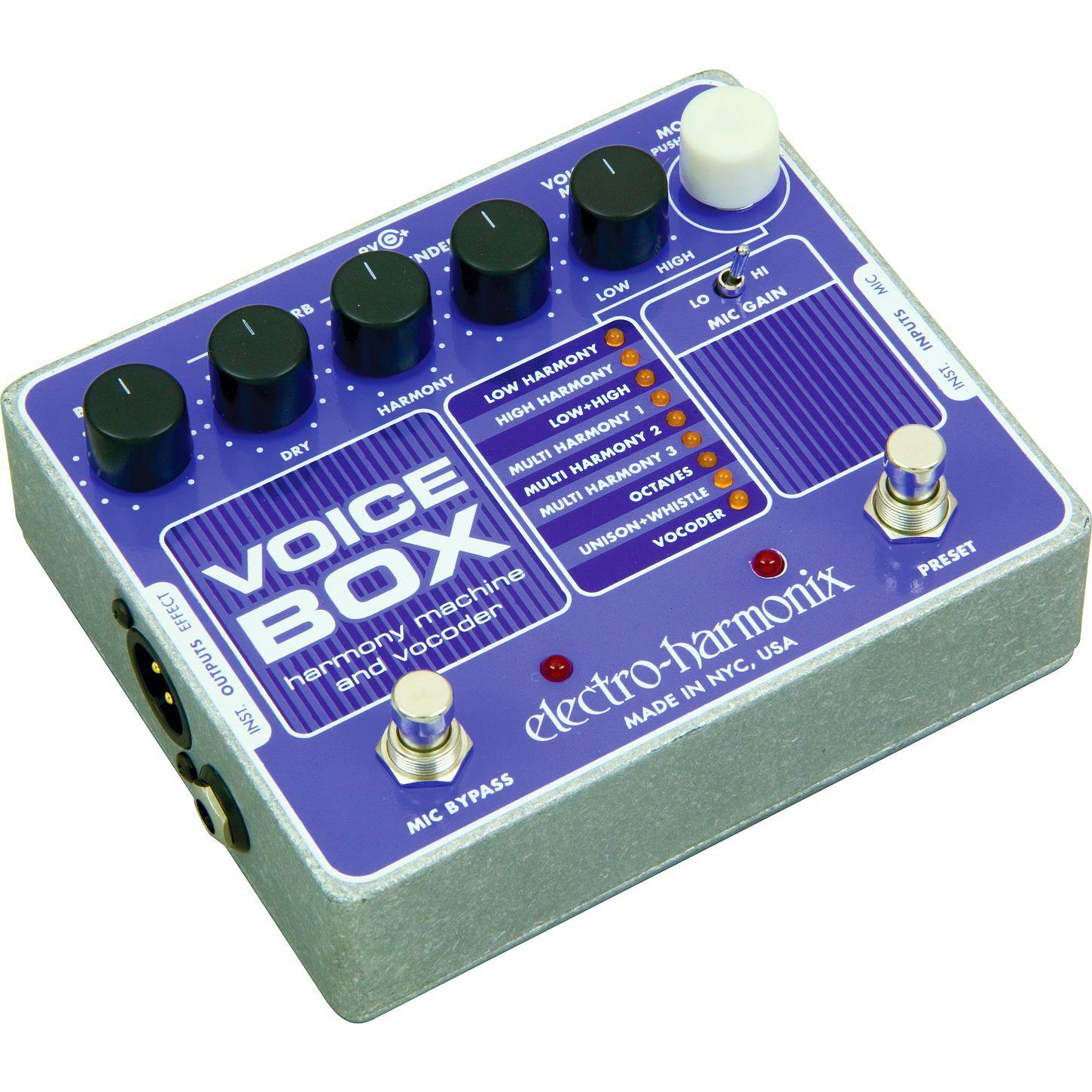 Electro Harmonix Voice Box Harmony & Vocoder Pedal - Andertons Music Co.