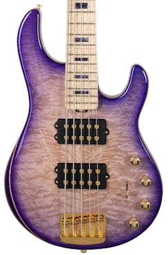 Music Man BFR StingRay Bass 5 HH in Moonbeam Trans Purple Burst