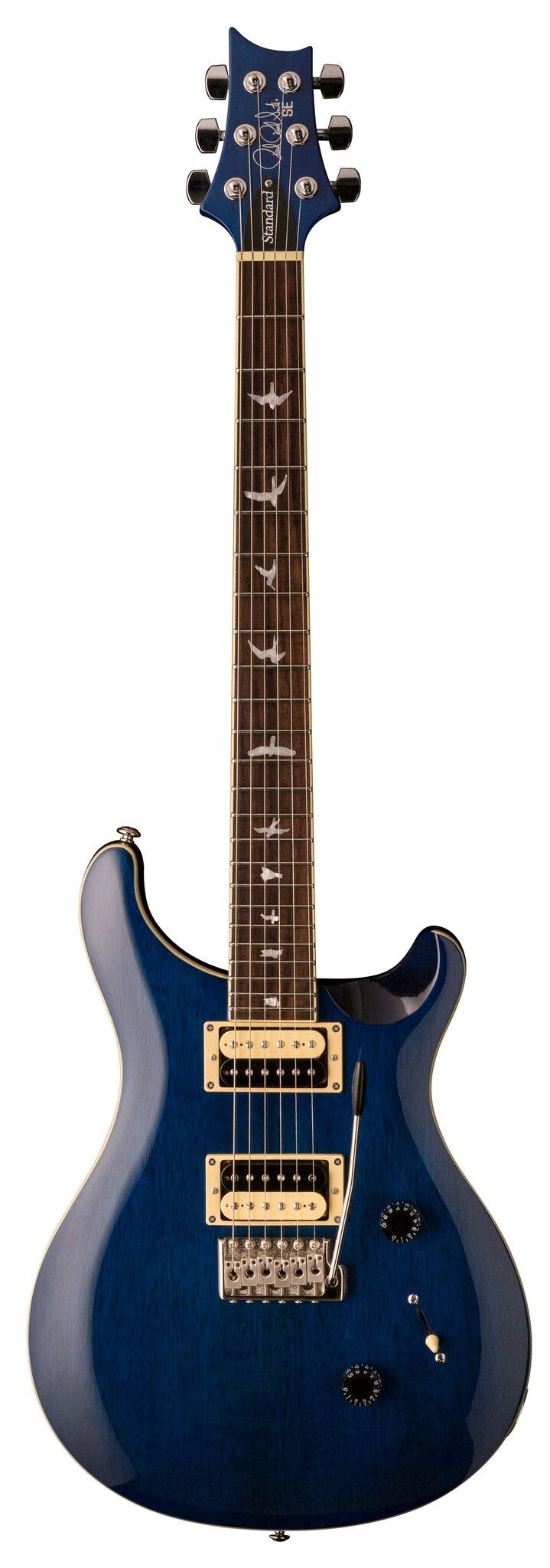 prs se standard translucent blue