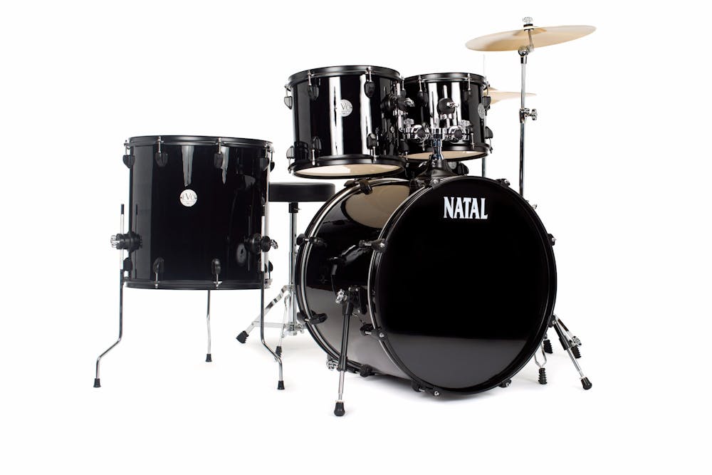 Natal Evo Fusion 22" Full Starter Kit Including Hardware, Throne & Cymbals