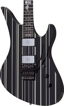 Schecter Synyster Gates Custom in Black/Silver w/ USA Pickups