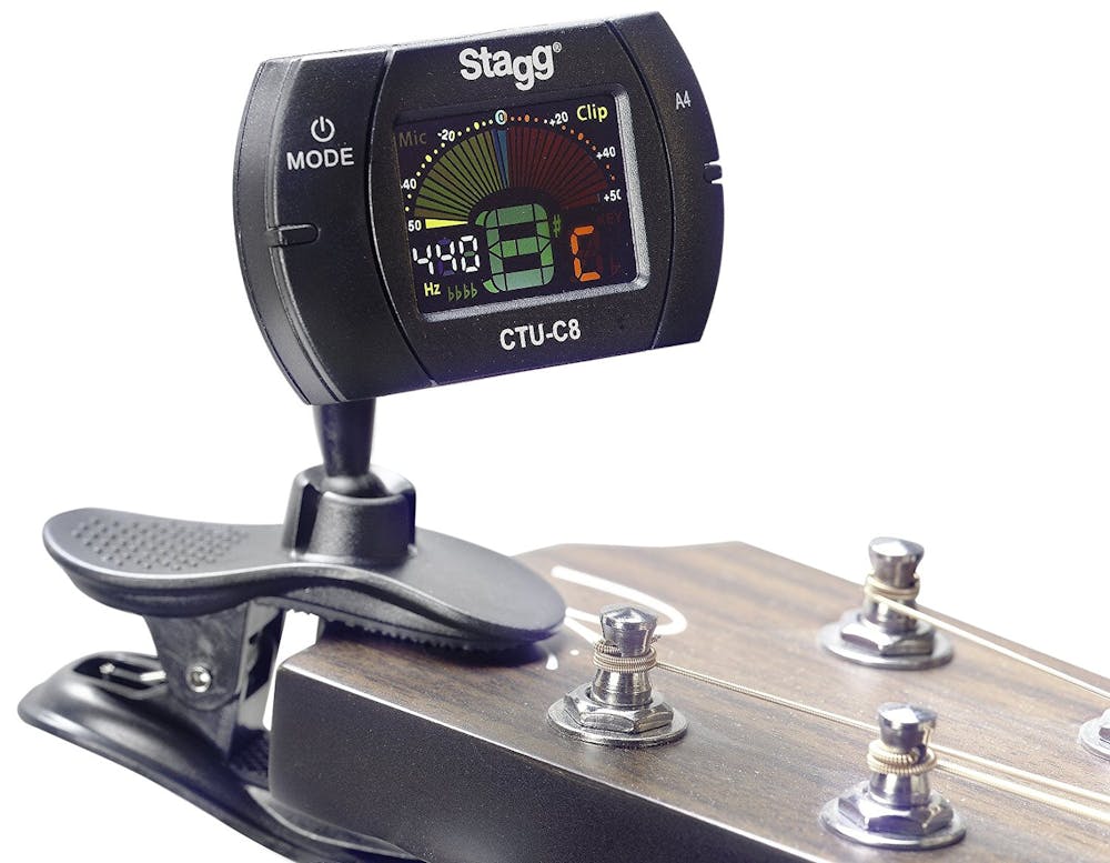 Stagg CTU-C8 Automatic Chromatic Clip-On Tuner
