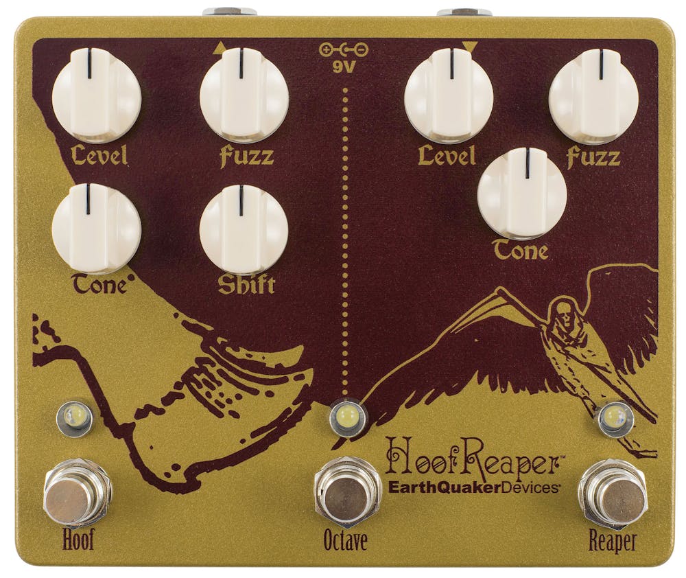 EarthQuaker Devices Hoof Reaper V2 Dual Fuzz Octave Pedal