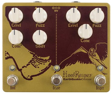 EarthQuaker Devices Hoof Reaper V2 Dual Fuzz Octave Pedal