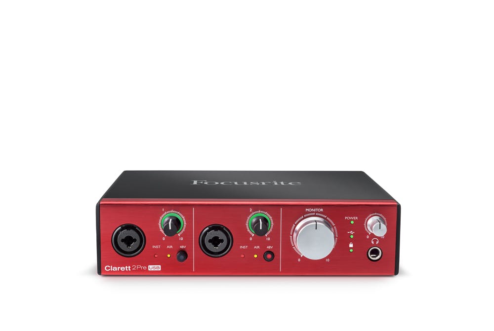 Focusrite Clarett 2 Pre USB Audio Interface - Andertons Music Co.