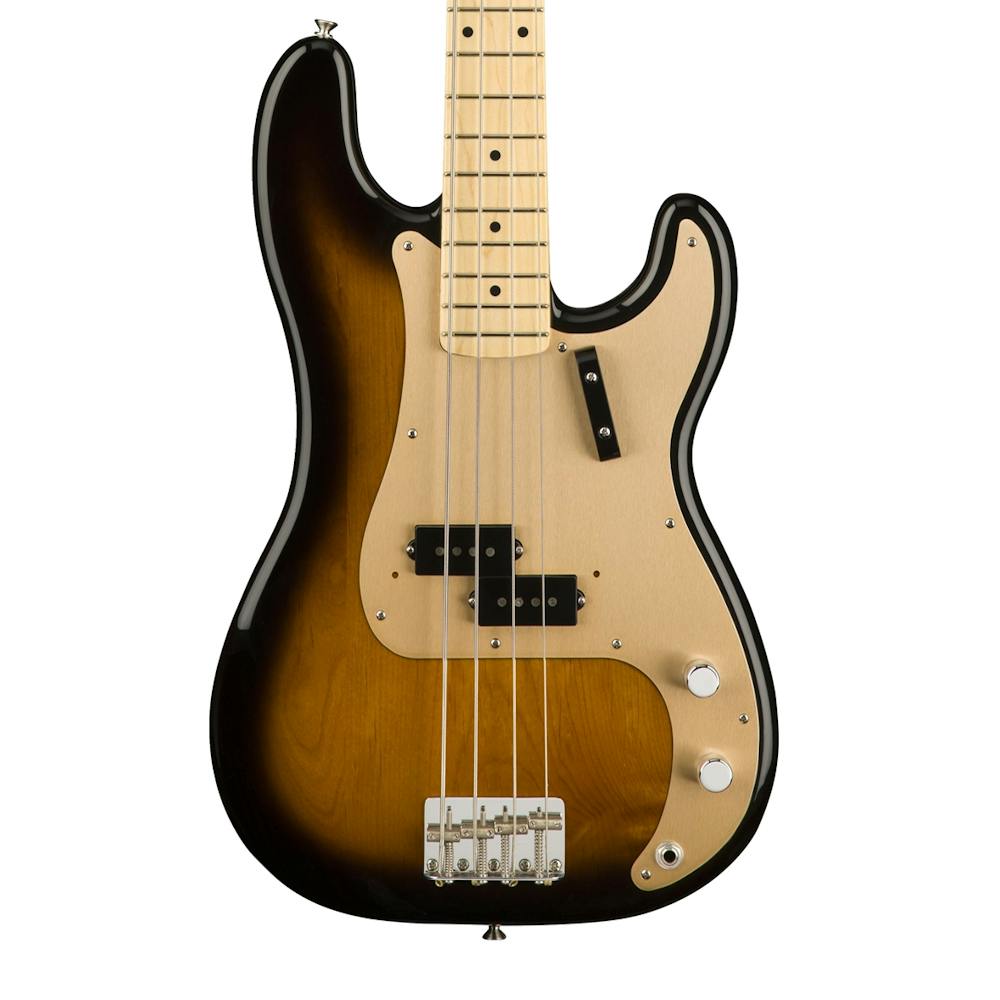 Fender American Original 50s P Bass Maple Neck In 2-Colour Sunburst