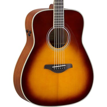 Yamaha TransAcoustic FG-TA Electro Acoustic Guitar in Brown Sunburst