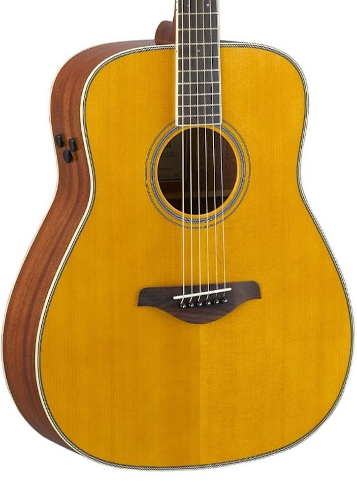 Yamaha TransAcoustic FG-TA Electro Acoustic Guitar in Vintage Tint