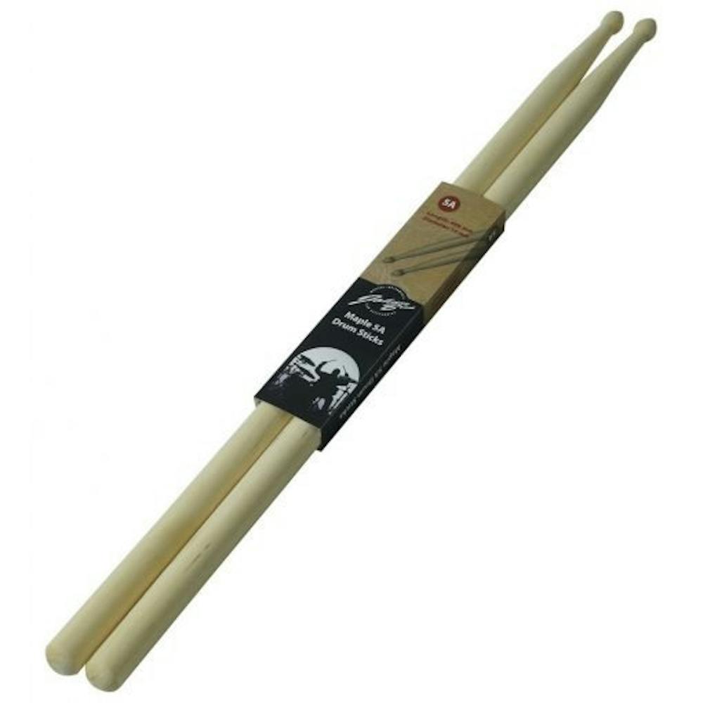 Wood Tipped Maple 5A Drumsticks (Pair) Johnny Brook