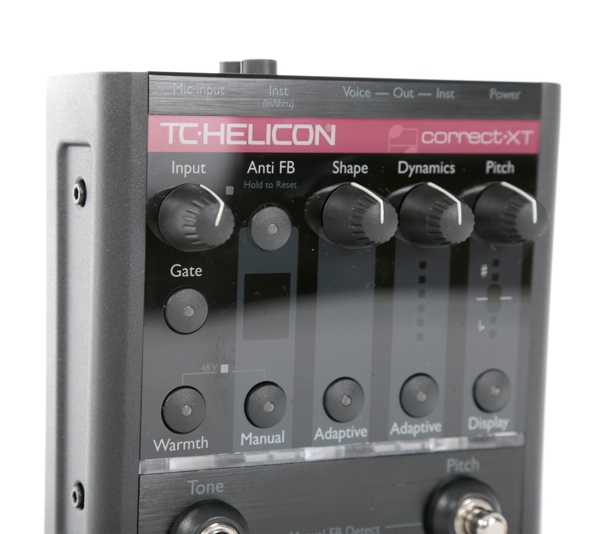 TC HELICON VOICETONE CORRECT XT VOCAL EFFECTS PEDAL