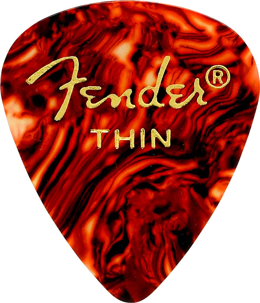 fender thin picks mm