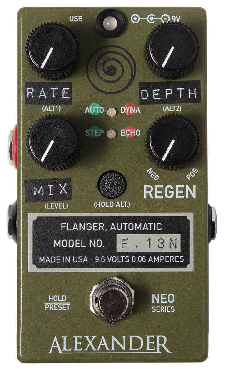 Alexander Pedals F-13 Neo Flanger Pedal - Andertons Music Co.