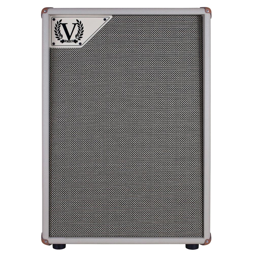Victory V212-VCD 2x12" Open Back Cabinet in Cream Vinyl