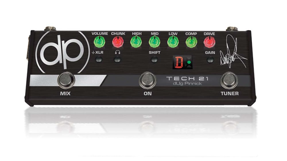 Tech 21 dUg Pinnick DP-3X Signature Bass Preamp & Distortion Pedal
