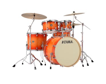 Tama Superstar Classic Maple 5pc Shell Pack in Tangerine Lacquer Burst