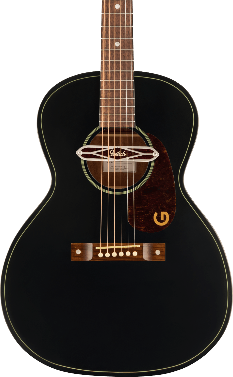 Gretsch Jim Dandy Concert Deltoluxe Acoustic Black Top Andertons