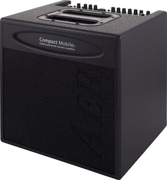 AER Compact Mobile 2 60W Battery Powered Acoustic Guitar Amp
