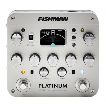 FISHMAN Platinum Pro-EQ universal instrument preamp and DI