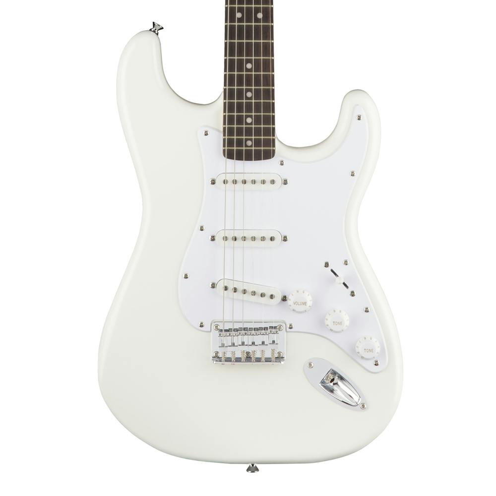 Squier Bullet Stratocaster Hardtail Arctic White with Indian Laurel Fingerboard
