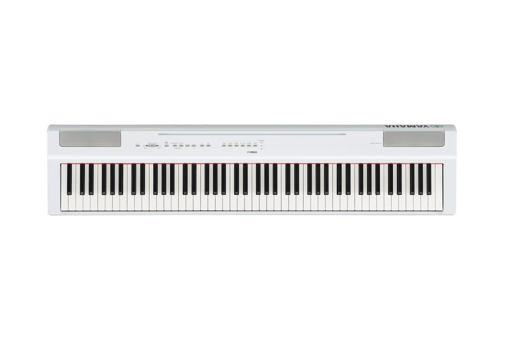 Yamaha P125 Digital PORTABLE Piano in White